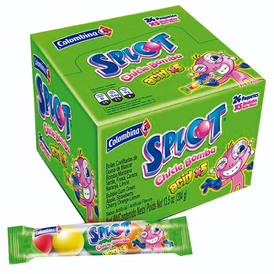 CHICLE SPLOT ACID X 5U | Finvian